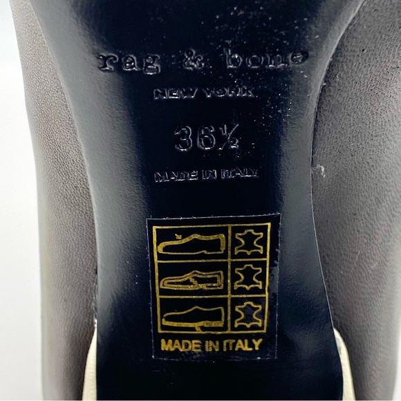 NIB Rag & Bone Wren Stiletto Leather Ankle Boot, 36.5/6.5 - Picture 14 of 15